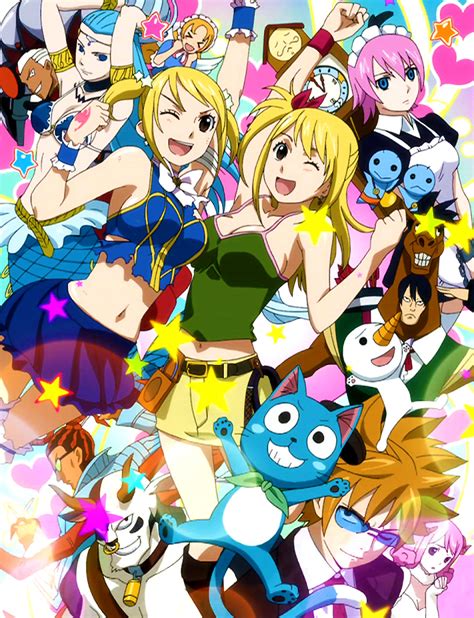 fairy tail all the celestial spirits